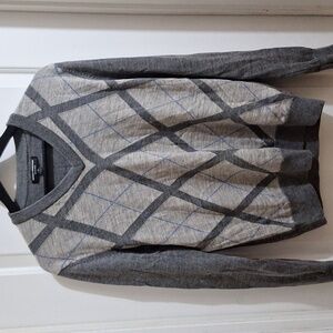 Express Design Studio Men's Merino‎ Wool Sweater size Medium v neck